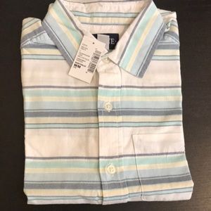 NWT, The Childress Place Boys size 7-8 short sleeve button down shirt